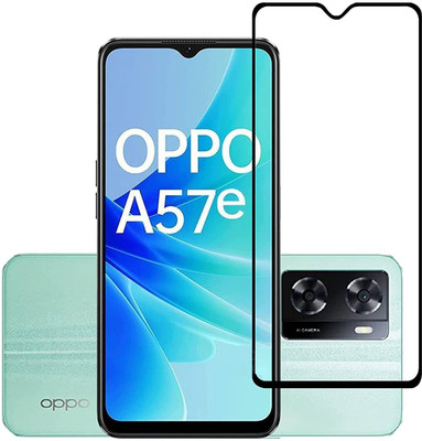 EITANSHA CREATION Edge To Edge Tempered Glass for Oppo A57, Oppo A57e, Oppo A57s(Pack of 1)