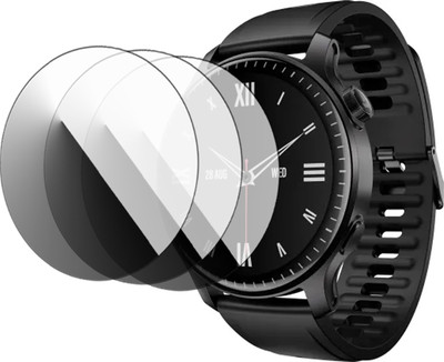 HIDEOUS Edge To Edge Tempered Glass for boAt Ultima Prime Smartwatch(Pack of 3)
