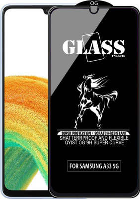 Qyist Edge To Edge Tempered Glass for SAMSUNG GALAXY A33 5G(Pack of 1)