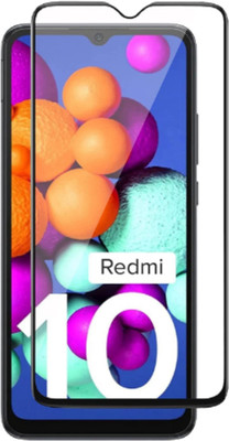 Monogamy Edge To Edge Tempered Glass for REDMI 10, Redmi 10 Power, Poco C40(Pack of 1)