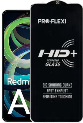 SM Styles Edge To Edge Tempered Glass for Xiaomi Redmi A3, Redmi A3(Pack of 1)
