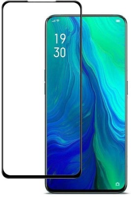 9H Edge To Edge Tempered Glass for Oppo Reno 10x Zoom- Full Screen Coverage [Anti-Scratch] [9H Gorilla] [Free Cleaning Kit Included](Pack of 1)