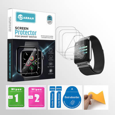 ARBAN Edge To Edge Tempered Glass for boAt Storm Pro Call 1.78 inch Smartwatch 4 PROTECTOR + 4 WIPES + 4 DUST REMOVAL STICKER + 1 WIPER(Pack of 4) ARBAN Edge To Edge Tempered Glass for boAt Storm Pro Call 1.78 inch Smartwatch 4 PROTECTOR + 4 WIPES + 4 DUST REMOVAL STICKER + 1 WIPER(Pack of 4)