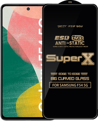 Qyist Edge To Edge Tempered Glass for SAMSUNG F54 5G(Pack of 1)