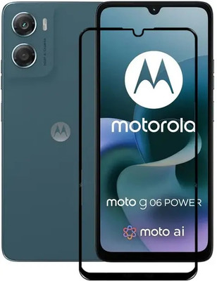 Flipkart SmartBuy Edge To Edge Tempered Glass for Motorola Moto g06 POWER 5G, MOTOROLA MOTO G06 POWER 5G(Pack of 1)
