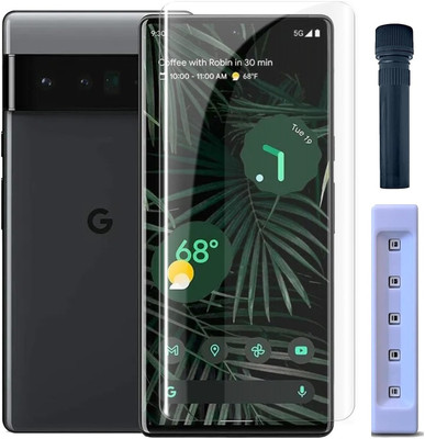 OneTech Edge To Edge Tempered Glass for Google Pixel 6 Pro 5G / Pixel 7 Pro 5G 9H Hardness, UV Advanced HD+ Screen Protector(Pack of 1)