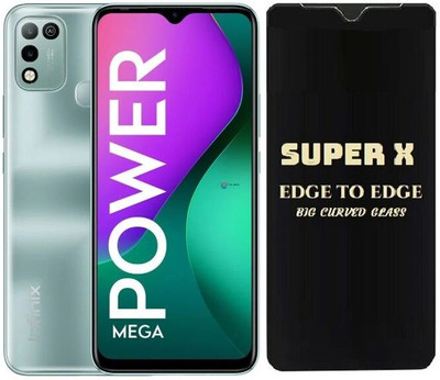 Resolute Edge To Edge Tempered Glass for Infinix Smart 5, DelhiGear Glass, Screen Protector, Tempered Glass, Screen Guard, Mobile Glass(Pack of 1)