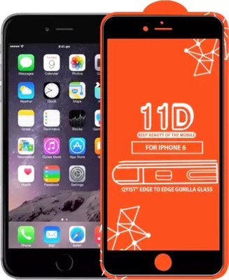 9H Edge To Edge Tempered Glass for Apple iPhone 6s (9H-11D)(Pack of 1)