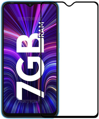 INFINITYWORLD Edge To Edge Tempered Glass for Tecno Spark 9(Pack of 1)