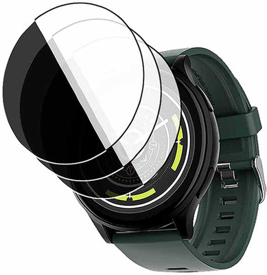 HIDEOUS Edge To Edge Tempered Glass for boAt Lunar Prime(Pack of 3)