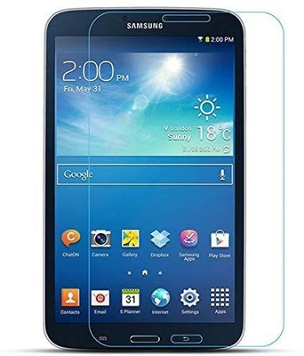 A-Allin1 Edge To Edge Tempered Glass for Samsung Galaxy Tab 3 8.0 T310-T311, 9H Case Friendly, Edge to Edge Full Front Screen Precise Cutout Bubble(Pack of 1)