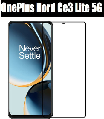 O2MG Edge To Edge Tempered Glass for OnePlus Nord Ce3 Lite 5G, OnePlus Nord Ce3 Lite(Pack of 1)