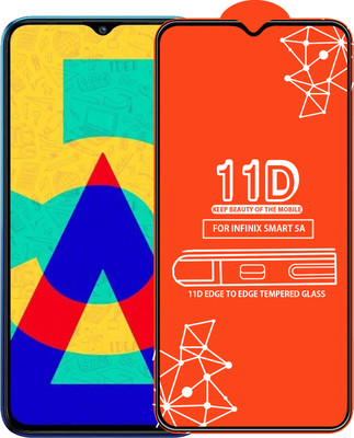 Roxel Edge To Edge Tempered Glass for Infinix Smart 5A(Pack of 1)