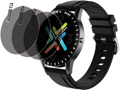 YCHROZE Edge To Edge Tempered Glass for Boat Watch Iris(Pack of 3)