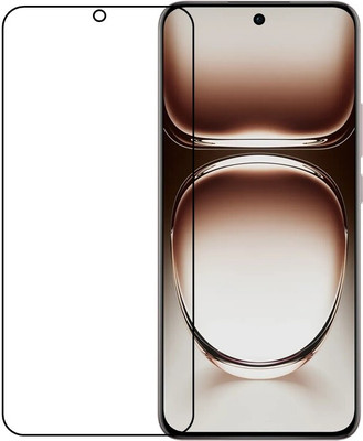 ARMORX Edge To Edge Tempered Glass for OPPO RENO 12 PRO Smart Mobile Plastic And Fiber Impossible Flexible Tempered Glass OPPO RENO 12 PRO(Pack of 1)