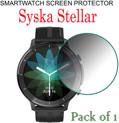 YCHROZE Edge To Edge Tempered Glass for Syska Stellar(Pack of 1)