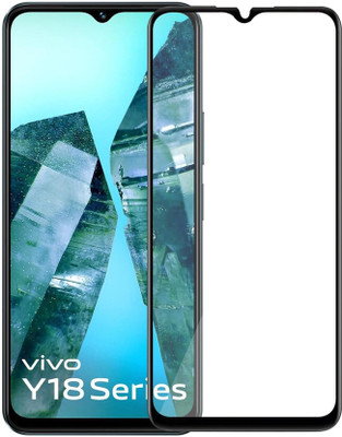 DMJHP Edge To Edge Tempered Glass for Vivo Y18(Pack of 1)