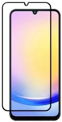 Caseline Edge To Edge Tempered Glass for SAMSUNG Galaxy A25 5G(Pack of 1)