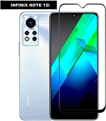 BRENZZ Edge To Edge Tempered Glass for Infinix Note 12i(Pack of 1)