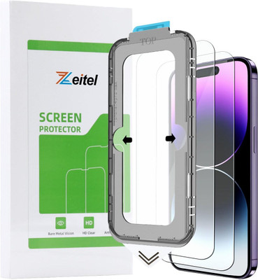 Zomei Edge To Edge Tempered Glass for Apple iPhone 15 Pro Max(Pack of 2)