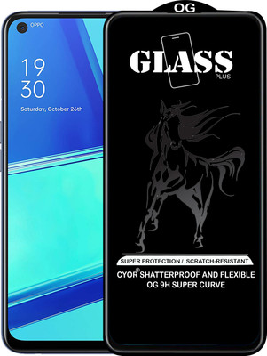 CYOR Edge To Edge Tempered Glass for OPPO A52(Pack of 1)