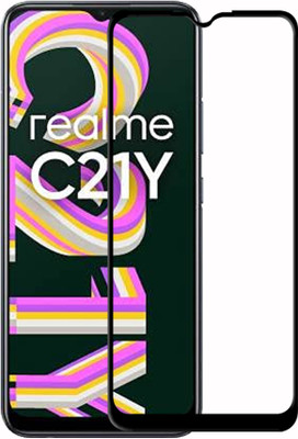 Flipkart SmartBuy Edge To Edge Tempered Glass for realme C21Y(Pack of 1)