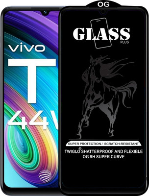 TWIGLO Edge To Edge Tempered Glass for VIVO T1 44W(Pack of 1)