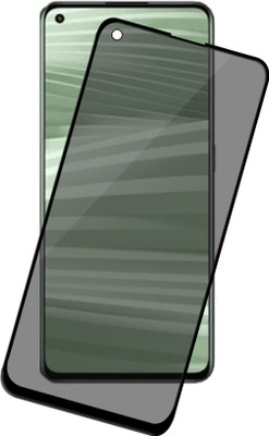 HUPSHY Edge To Edge Tempered Glass for realme UI (Privacy Glass)(Pack of 1)