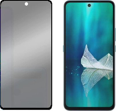 VIGHNAD Edge To Edge Tempered Glass for Infinix Zero 20 Privacy(Pack of 1)