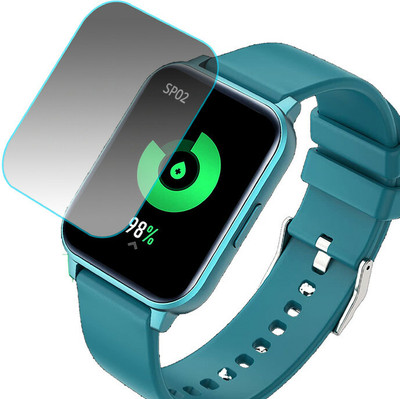 YCHROZE Edge To Edge Tempered Glass for Fire Boltt Ninja 3(Pack of 1)