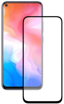 Antra Enterpries Edge To Edge Tempered Glass for Vivo X50(Pack of 1)