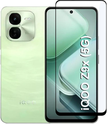 Bodoma Edge To Edge Tempered Glass for iQOO Z9X 5G(Pack of 1)