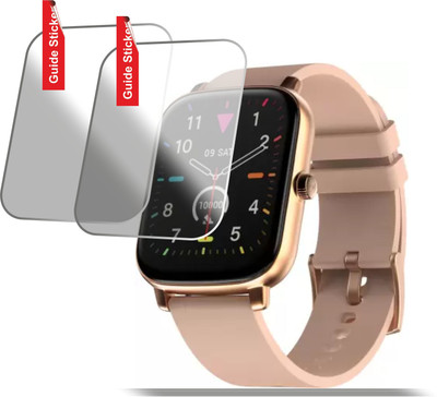 JSGROWITTECH Edge To Edge Tempered Glass for Noise Icon Buzz bt calling smart watch(Pack of 2)
