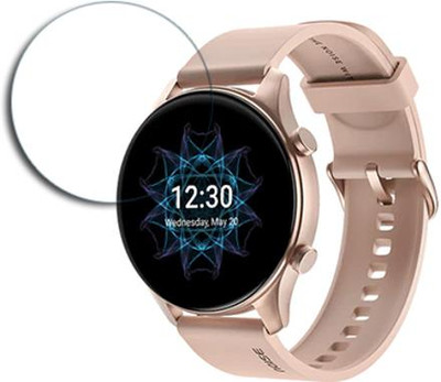 SOMTONE Edge To Edge Tempered Glass for NoiseFit Evolve 2 Smartwatch 1.2 inch SMARTWATCH SCREEN GUARD(Pack of 1)