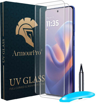 ArmourPro Edge To Edge Tempered Glass for Motorola Edge 60 Pro 5G, Motorola Edge 60 Pro, Edge 60 Pro 5G(Pack of 2)