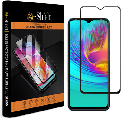 MS-Shield Edge To Edge Tempered Glass for Infinix Smart 4 Plus(Pack of 1)
