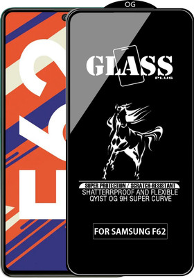 Qyist Edge To Edge Tempered Glass for SAMSUNG GALAXY F62(Pack of 1)