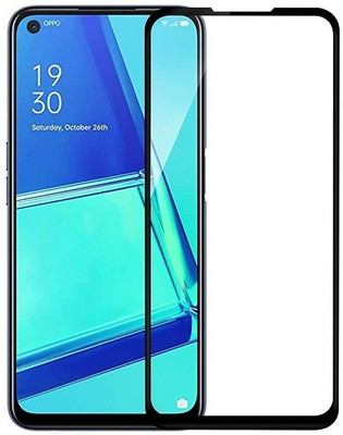 ChutPutMart Edge To Edge Tempered Glass for Oppo A55 4G Screen Protector Full HD(Pack of 1)