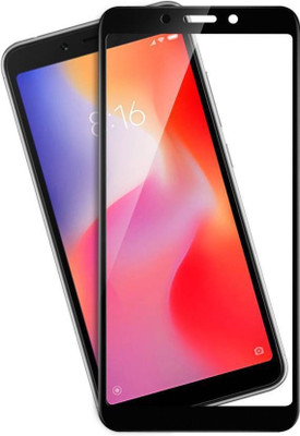 RCHJV Edge To Edge Tempered Glass for Mi Redmi 6(Pack of 1)