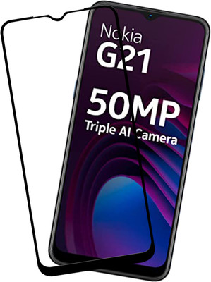 VAlight Edge To Edge Tempered Glass for Nokia G21(Pack of 1)