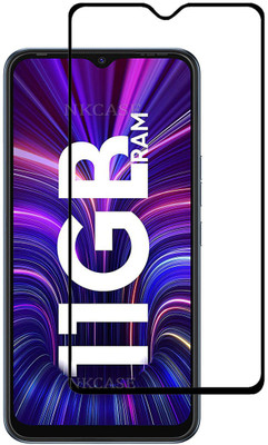 NKCASE Edge To Edge Tempered Glass for Tecno Spark 9(Pack of 1)