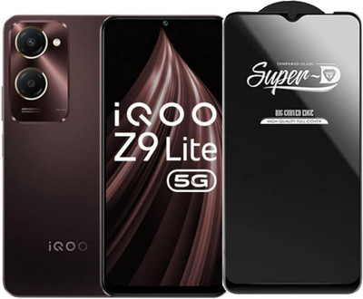 SM Styles Edge To Edge Tempered Glass for IQOO Z9 Lite 5G(Pack of 1)