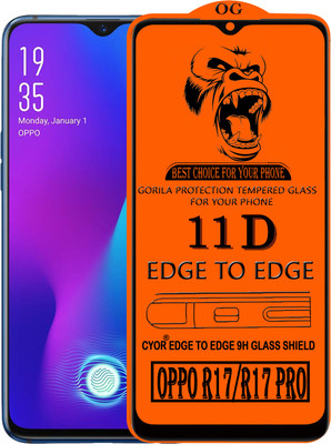 CYOR Edge To Edge Tempered Glass for OPPO R17 PRO(Pack of 1)