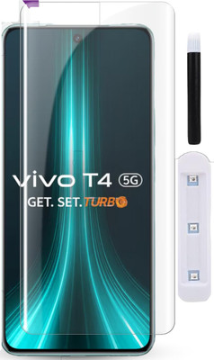 iCopertina Edge To Edge Tempered Glass for Vivo T4 5G(Pack of 1)