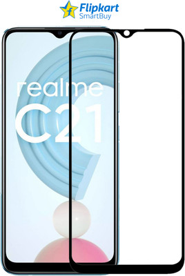 Flipkart SmartBuy Edge To Edge Tempered Glass for REALME C21(Pack of 1)