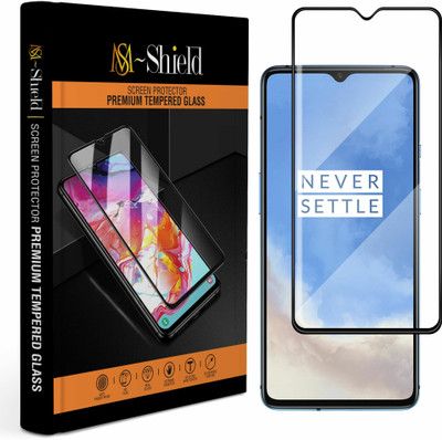 MS-Shield Edge To Edge Tempered Glass for OnePlus 7T(Pack of 1)