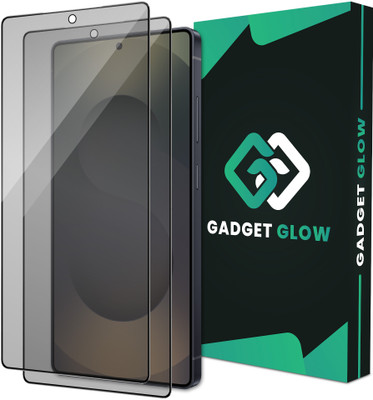 Gadget Glow Edge To Edge Tempered Glass for Samsung Galaxy S25 Ultra 5G, Samsung Galaxy S25 Ultra, Samsung S25 Ultra 5G, Samsung S25 Ultra, Matte Finish Glass(Pack of 2)