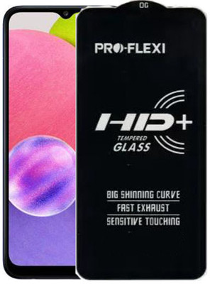 Ansh Traders Edge To Edge Tempered Glass for Samsung Galaxy A03s/Samsung A03s(Pack of 1)