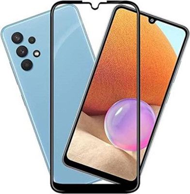 ChutPutMart Edge To Edge Tempered Glass for Samsung Galaxy A32(Pack of 1)