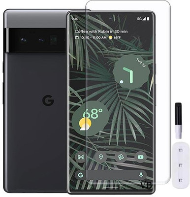 VISHRN CASES Edge To Edge Tempered Glass for Google Pixel 6 Pro 5G, Pixel 6 Pro 5G, Google Pixel 6 Pro, Google 6 Pro, Pixel 6 Pro(Pack of 1)